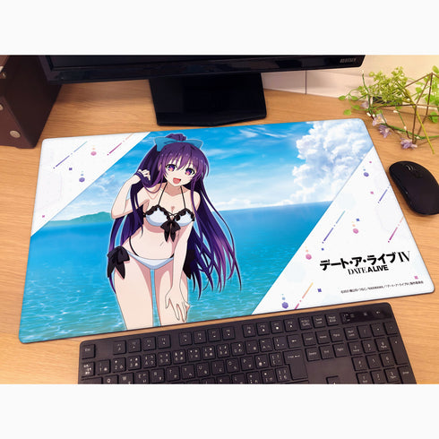 『デート・ア・ライブIV』描き下ろしラバーマット(夜刀神十香/水着)
